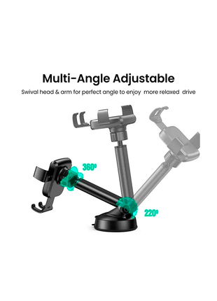 Ugreen Soporte Universal con Ventosa para vehiculo Succión Gravity Tablero Ugreen LP200