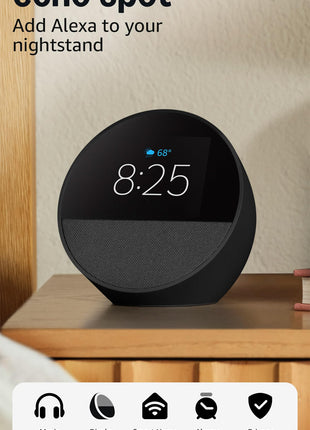 Amazon Echo Spot Negro