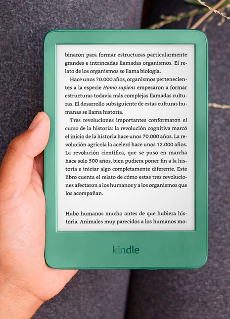 Amazon Kindle (16 GB) –  11va generación – Verde