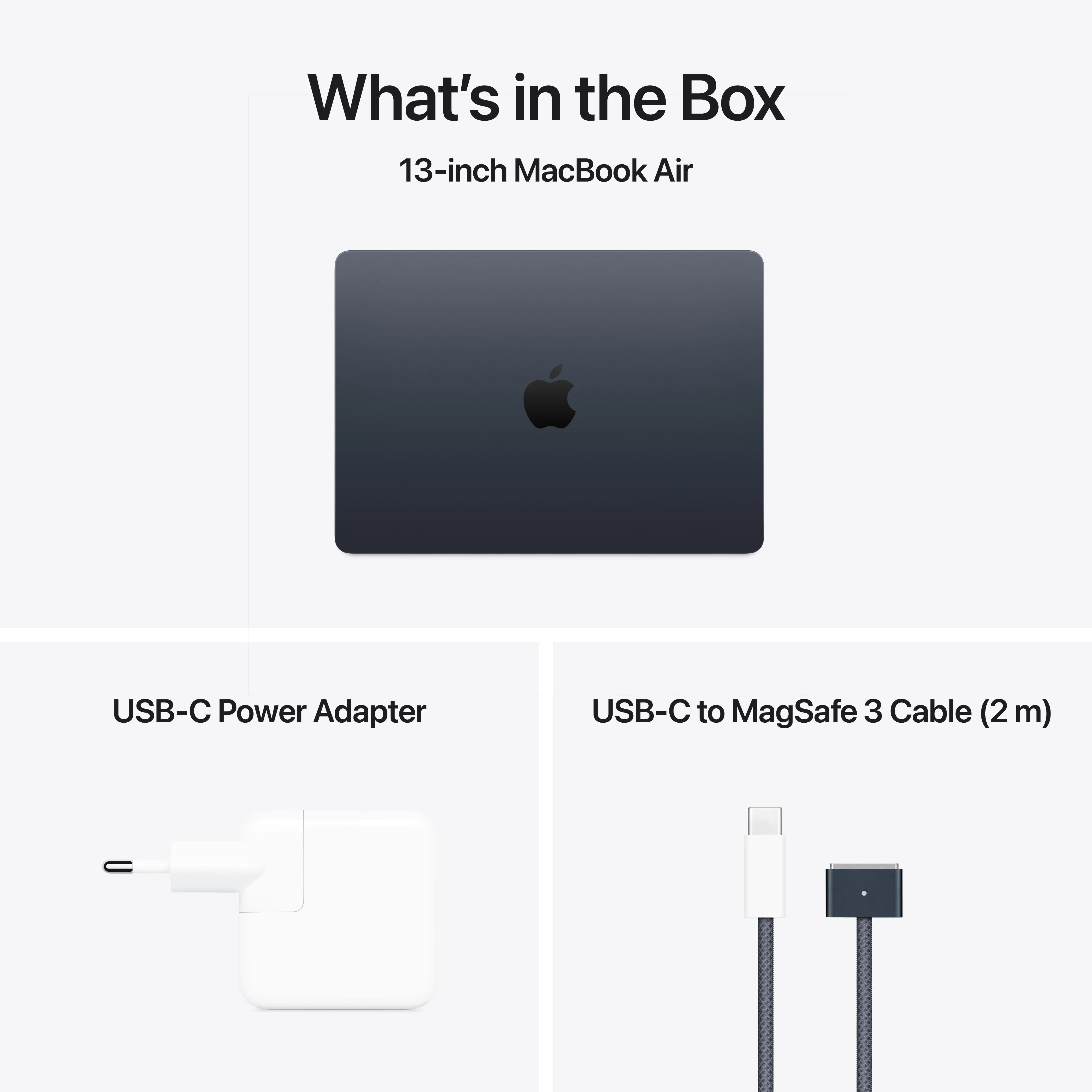 Apple MacBook Air 13.6 M4 Chip 256GB 16GB Midnight – tecnopolis