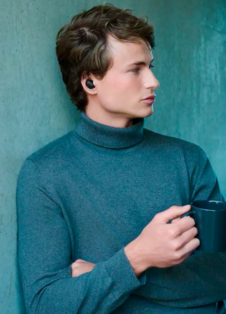 Sony WF-1000XM6 Auriculares inalámbricos con cancelación de ruido, color Negro