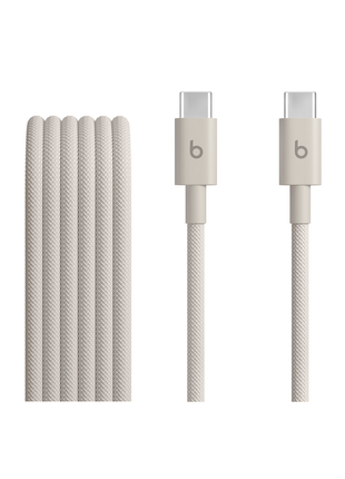 Beats Cable tejido USB-C a USB-C de carga rápida Surge Stone