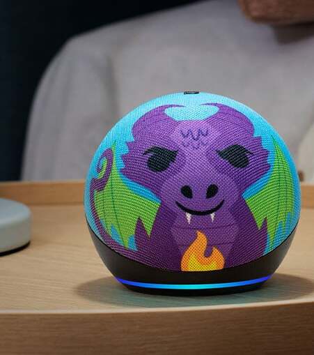 Amazon Echo Dot Kids (5.ª generación, 2022) – Diseño “Dragon”