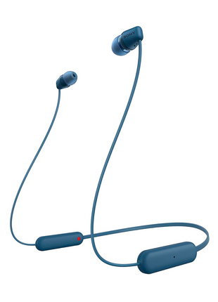 Sony WI-C100 Auriculares intrauditivos Bluetooth Azul