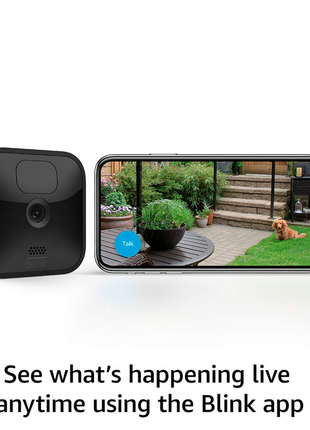 Blink Outdoor 3era Gen Sistema de 2 cámaras de seguridad HD 1080p