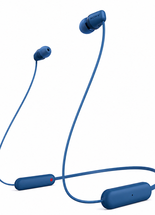 Sony WI-C100 Auriculares intrauditivos Bluetooth azul