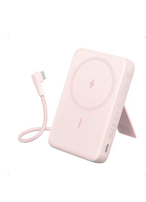 Anker Zolo PowerBank 10.000 mah USB C, MagSafe Color Rosa