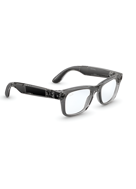 Ray-Ban Meta Wayfarer Gen 2 Transparent, Transitions Sapphire Lens Size 53 L