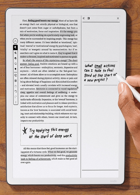Amazon Kindle Scribe 32GB 3ra generación Pantalla 11" con Lápiz Premium Grafito