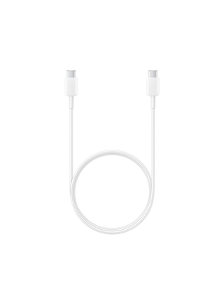 Samsung 25W USB-C y cable USB-C (USB-C a USB-C) - blanco