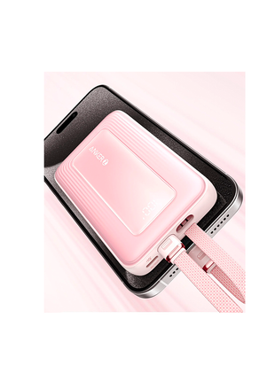 Anker Zolo PowerBank 10.000 mah USB C, MagSafe Color Rosa