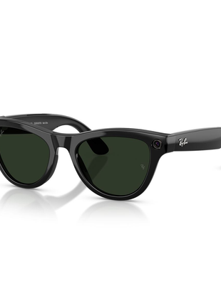 Ray-Ban Meta Skyler Gen 2 Shiny Black, Green Lenses Standard