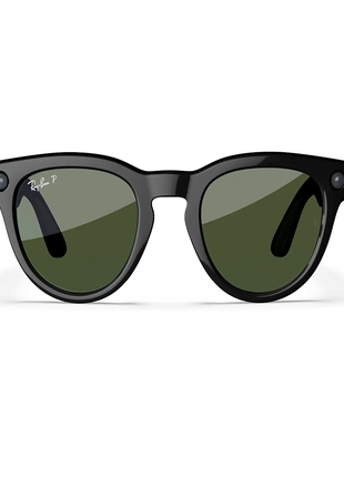 Ray-Ban Meta Skyler Gen 2 Shiny Black, Green Lenses Standard