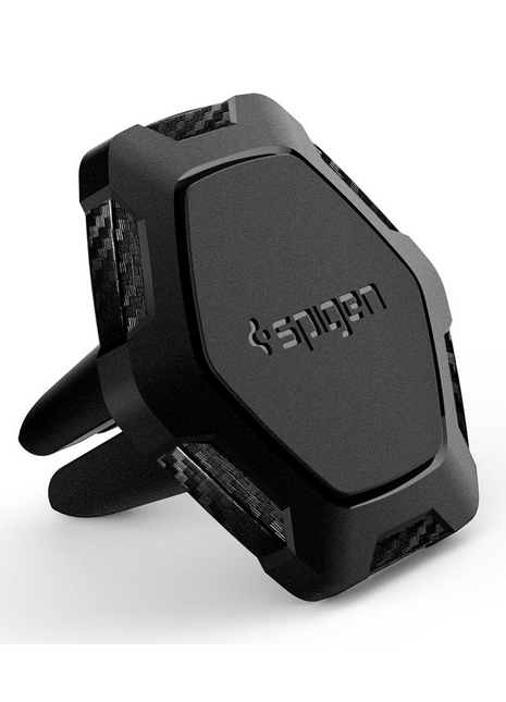 Spigen Kuel QS11 Quad Car Phone Mount Magnetic Air Vent Phone Holder QNMP Compatible with Most Smartphones - BlackMost Smartphones - Black