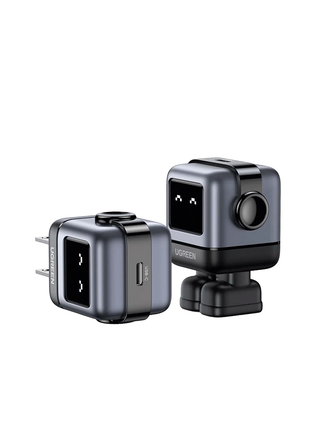 Ugreen Nexode RG Negro Cargador rapido de 3 puertos 65W