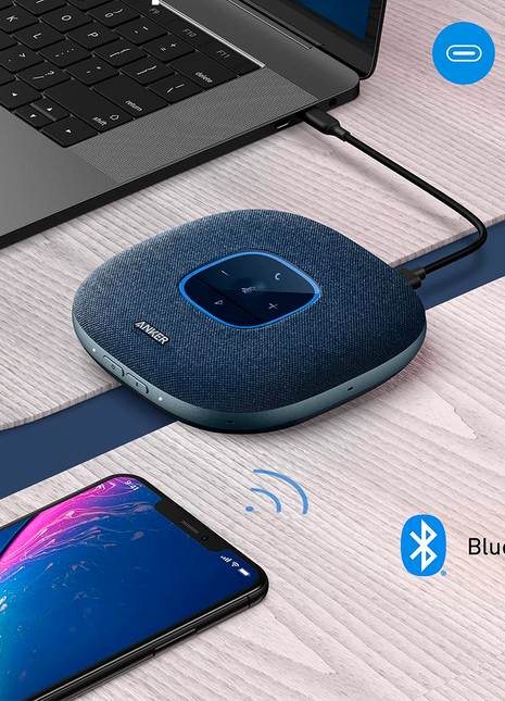 Anker PowerConf S3 Altavoz portátil para conferencias con Bluetooth & USB Negro