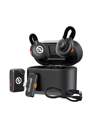 Hollyland Lark M2S Combo (Camera RX+USB-C RX+ Lightning Cable)