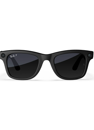 Meta Ray-Ban Wayfarer Gen 2 Matte Black Frame Polar Gradient Graphite Lens