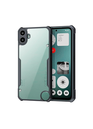 CMF Phone 1 Funda Transparente borde Negro