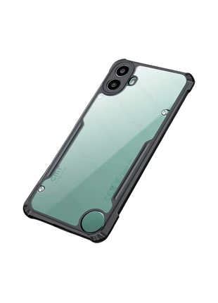 CMF Phone 1 Funda Transparente borde Negro