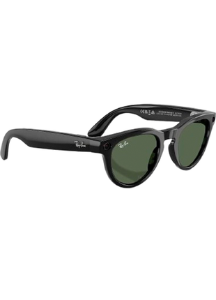 Ray-Ban Meta Wayfarer Gen 2 Shiny Black, Green Lenses Standard