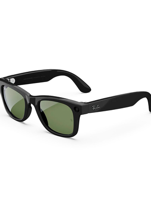 Ray-Ban Meta Wayfarer Gen 2 Shiny Black, Green Lenses Standard