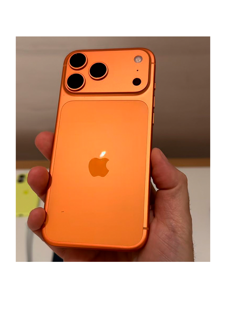 Apple iPhone 17 pro 512gb Cosmic Orange Dual eSim (A3256)