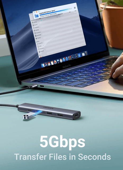 Ugreen Hub 5 EN 1 USB-C USB 3.0 HDMI 4K