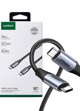 UGREEN Cable USB 3.3 Gen 2 Soporta hasta 240W