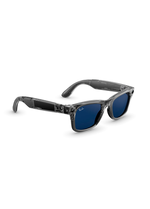 Ray-Ban Meta Wayfarer Gen 2 Transparent, Transitions Sapphire Lens Size 53 L