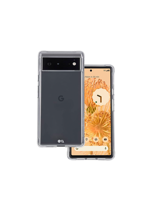 Case-Mate - Serie Tough - Paquete de protección - Funda y protector de pantalla para Google Pixel 6 Pro - Transparente